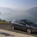 Tim walks to the new Kia Cee'd