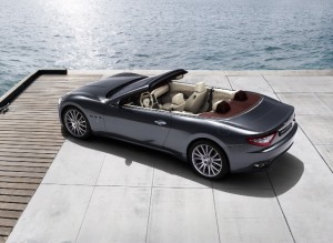 Maserati GranCabrio Roof Down